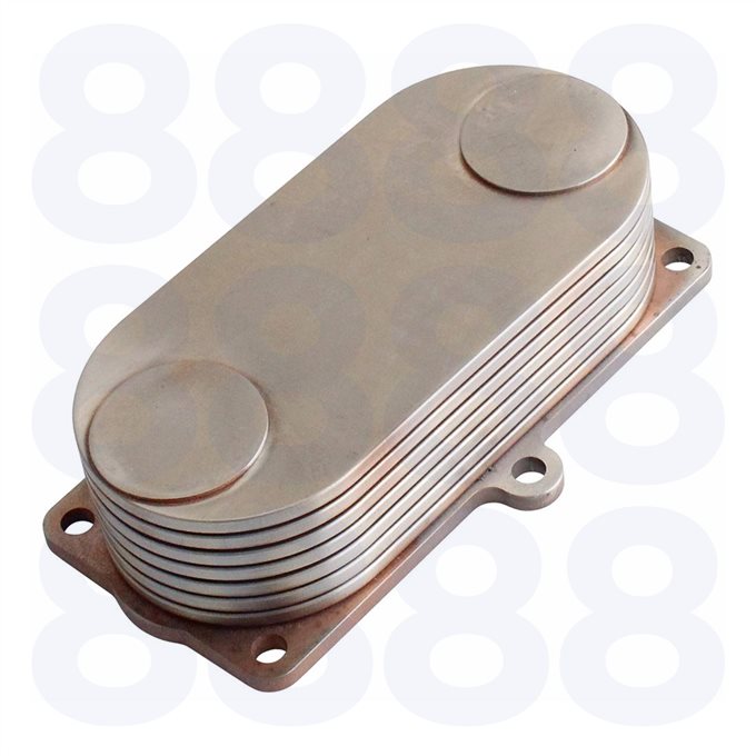 Radiator de ulei 7 Plate John Deere 3410 — Emmark EM10435, înlocuiește RE522821, RE560752