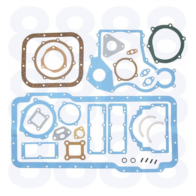 Perkins 6.354 Gasket Set, Bottom — Emmark EM1247