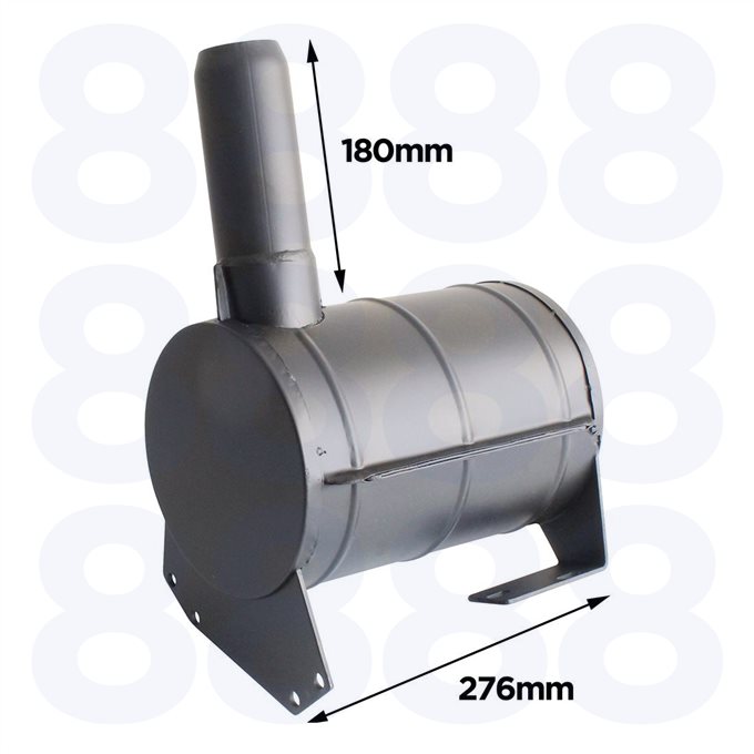 John Deere Underhood Silencer — Emmark EM1454
