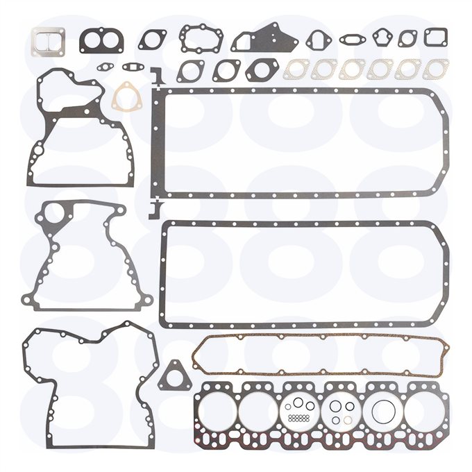 John Deere 6059T Gasket Set, Complete — Emmark EM1472