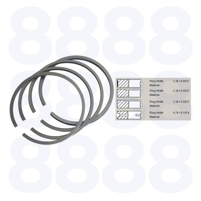 David Brown 30D Ring Set — Emmark EM2089