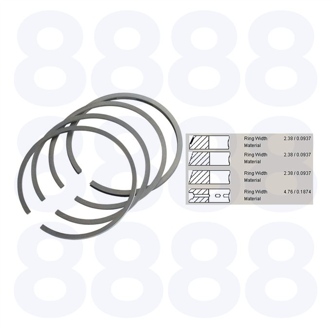 David Brown Ring Set 020 — Emmark EM2093-020