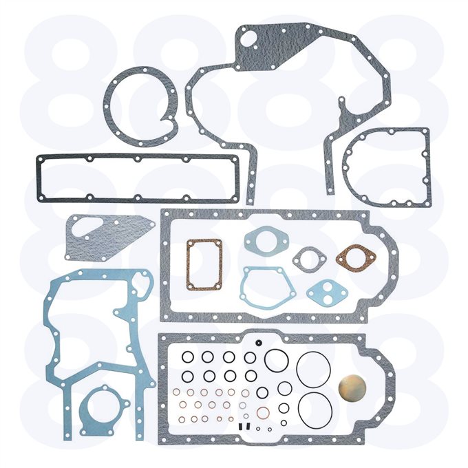 Case IH D206 Gasket Set, Bottom — Emmark EM2834