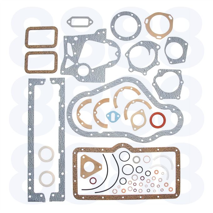 David Brown AD4-49 Gasket Set, Bottom — Emmark EM2849