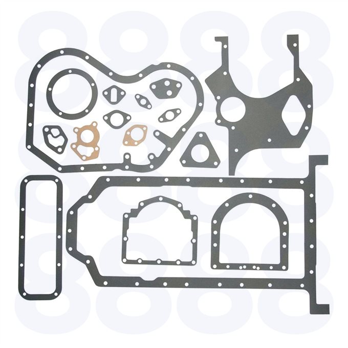 Perkins 4.318 Gasket Set, Bottom — Emmark EM2880