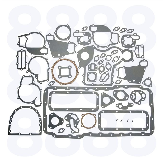 Perkins T6.354.4 Gasket Set, Bottom — Emmark EM2896