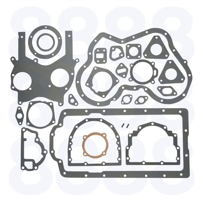 Perkins 4.236 Gasket Set, Bottom — Emmark EM3154