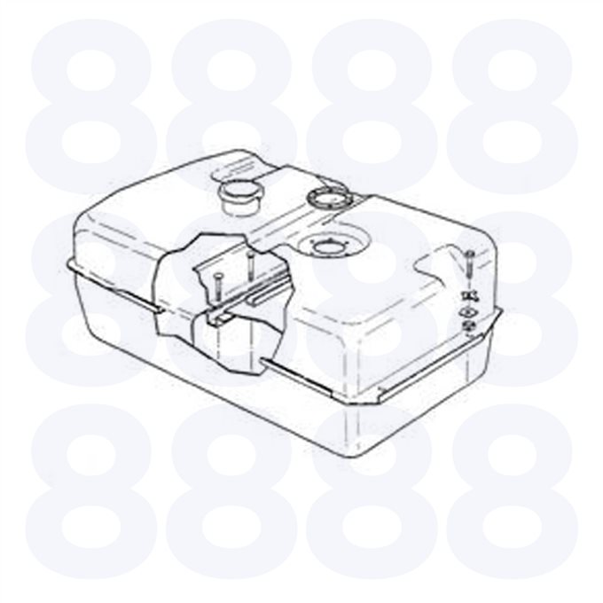 Massey Ferguson Fuel Tank — Emmark EM3201