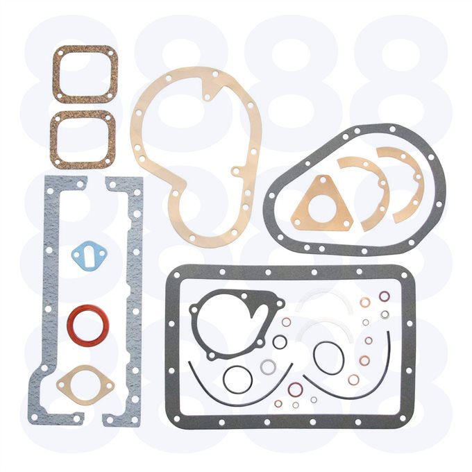 David Brown AD3-55 Gasket Set, Bottom — Emmark EM3301