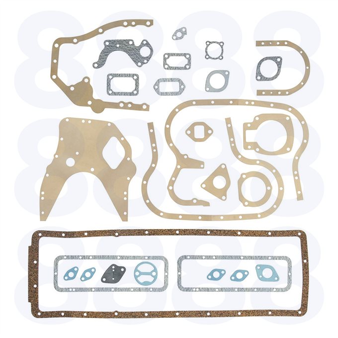 Leyland 6-98NT Gasket Set, Bottom — Emmark EM3338