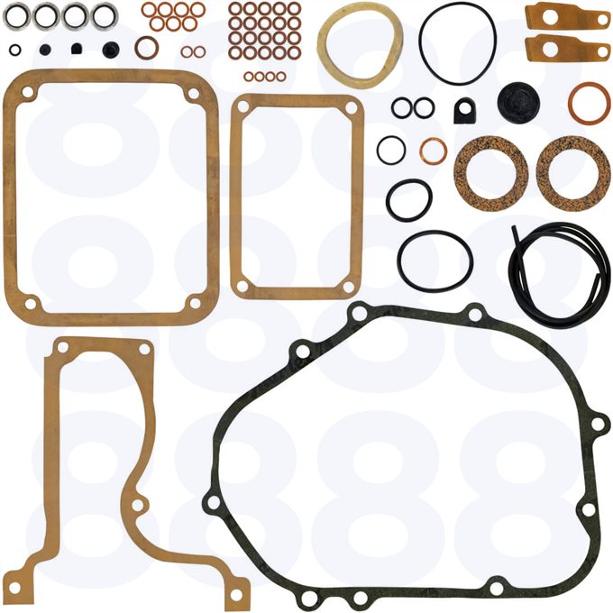 Lister SR4 Gasket Set, Bottom — Emmark EM4273
