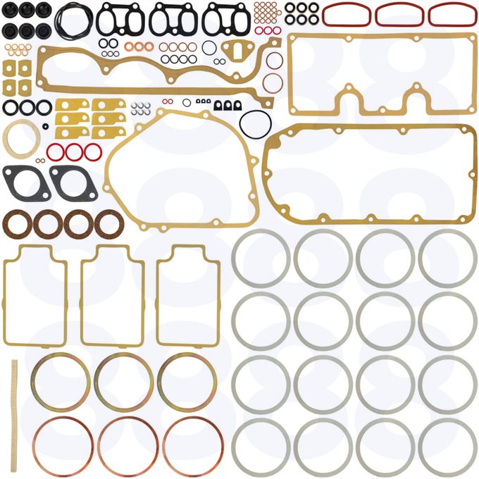 Lister ST1 Gasket Set, Complete — Emmark EM4277