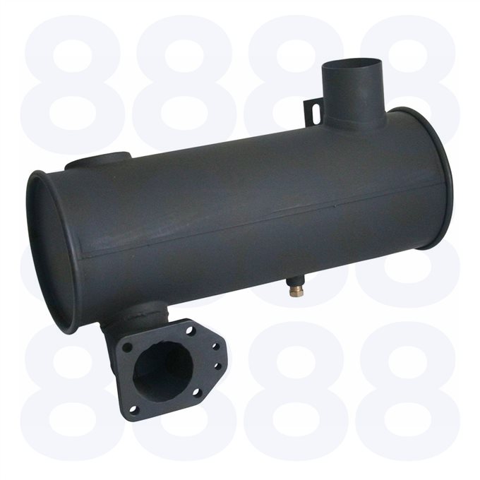 Massey Ferguson Silencer Underhood — Emmark EM4397
