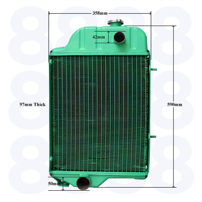 John Deere Radiator — Emmark EM4570