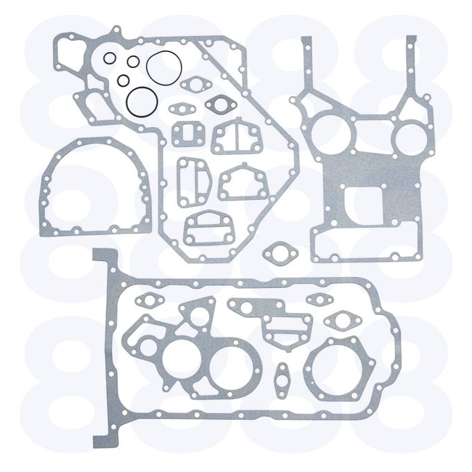 Perkins 4.421 Gasket Set, Bottom — Emmark EM4995