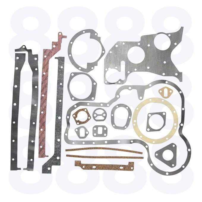 Perkins D4.203 Gasket Set, Bottom — Emmark EM572
