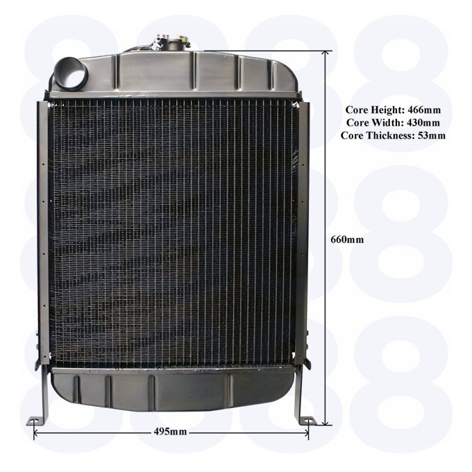 David Brown Radiator — Emmark EM5805