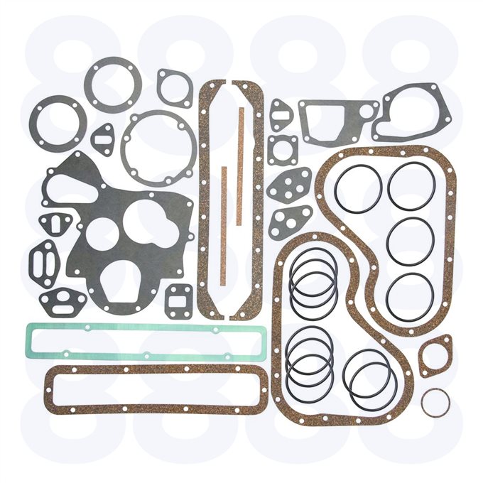 Perkins 4-107 Gasket Set, Bottom — Emmark EM5860