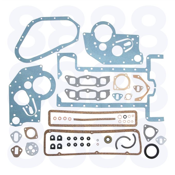 Ford Gasket Set, Complete Without Head Gasket — Emmark EM5958