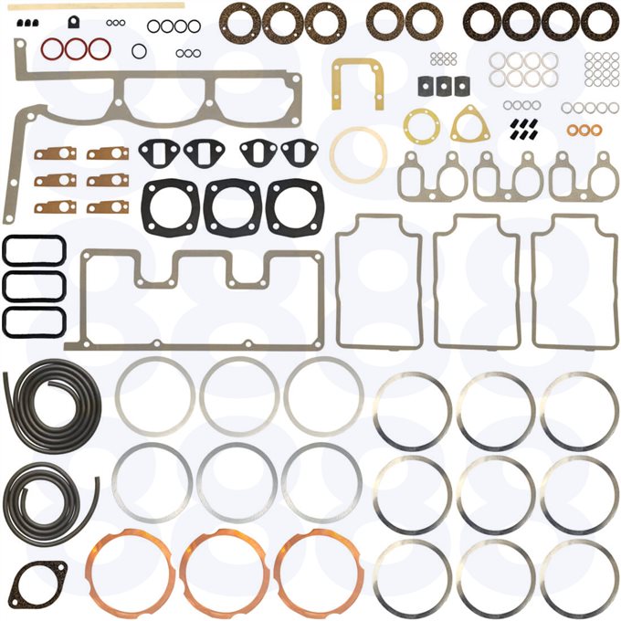 Lister HRA3 Gasket Set, Complete — Emmark EM6287