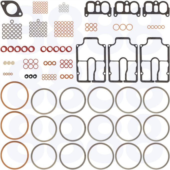 Lister TR3 Gasket Set, Top — Emmark EM6411