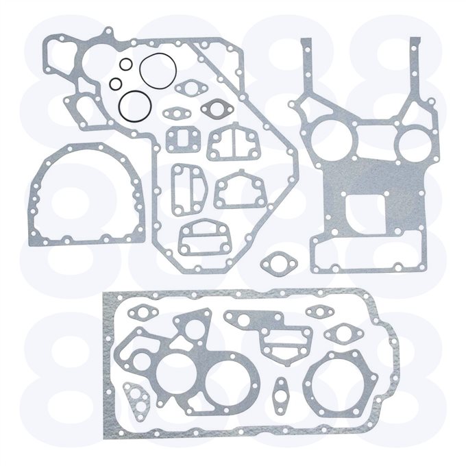 Perkins 4.421 Gasket Set, Bottom — Emmark EM6612