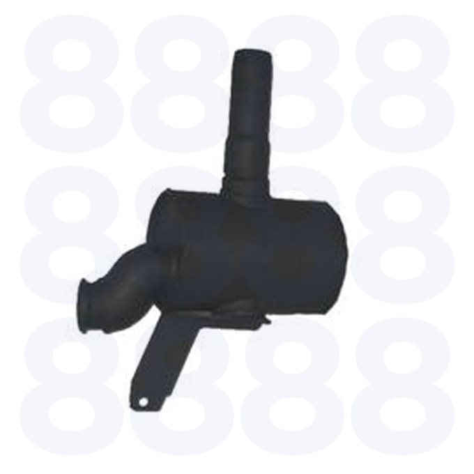 New Holland Underhood Silencer — Emmark EM7637