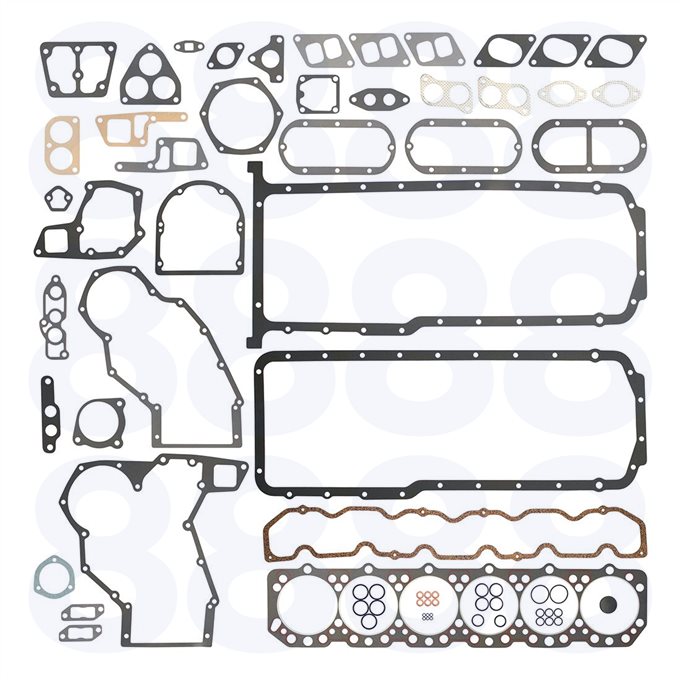 John Deere 6466A Full Set — Emmark EM8899