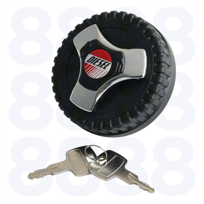 Case IH Fuel Cap, Lockable — Emmark EM9210