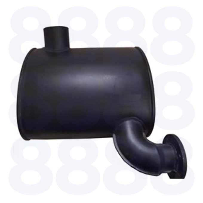 Fiat Underhood Silencer — Emmark EM9269